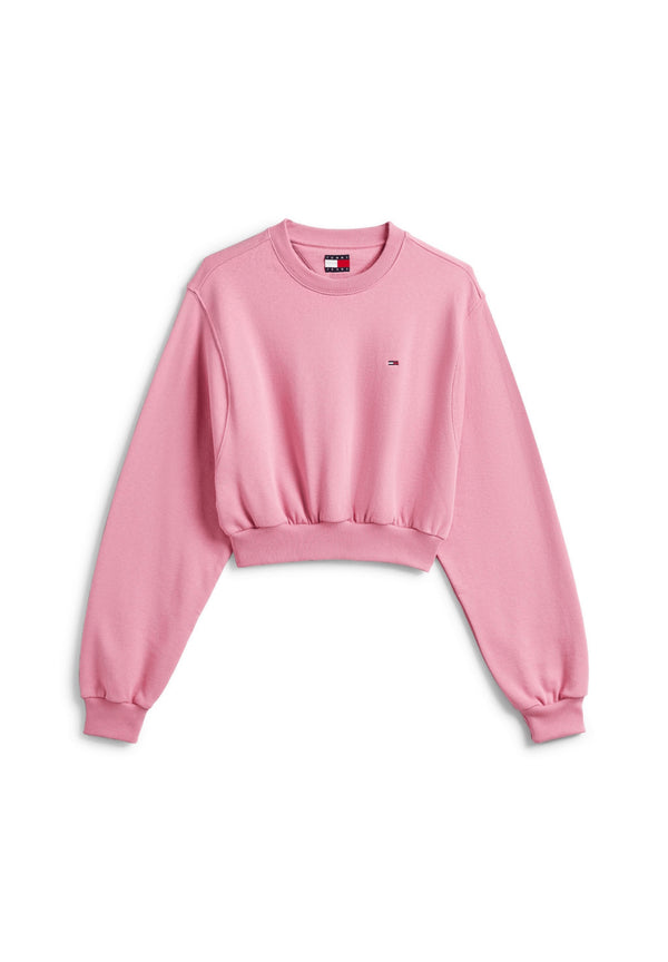 TOMMY JEANS Felpa girocollo Felpa senza cappuccio S - FLAG CREW S  - Francavilla Moda